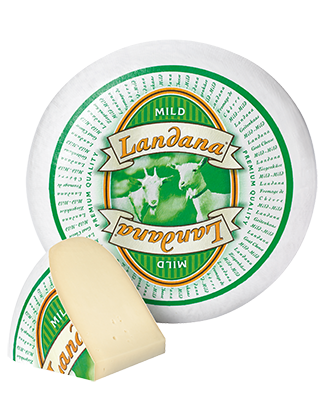 Produced in the Netherlands, this semi-hard pure goat’s milk cheese has a supple, creamy-white interior. It has a mild, gentle sweet-and-salty flavour with a creamy melt-in-the-mouth texture.
