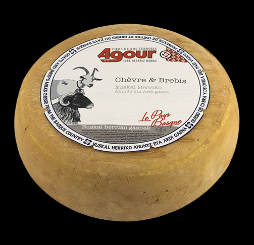 These gorgeous wheels are matured for a minimum of 60 days by which time they have developed a natural grey-orange rind. The interior is pale off-white with a soft texture and a velvety, buttery mouthfeel. The combination of goat and sheep milk creates a harmonious balance of an initial herbaceous and nutty flavour, followed by a sweet, gentle finish.