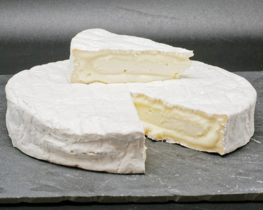 Brie de Nangis is made in the classic brie style. Its biggest difference is its size.  Made in a 1kg wheel it is slightly thicker than the traditionally larger brie wheels and as a result ripens more slowly.