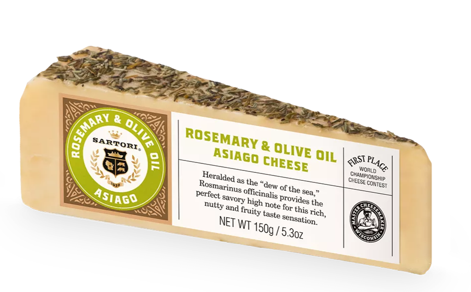 Asiago with Rosemary & Olive Oil