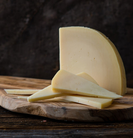 There are two varieties of Provolone; Piccante (meaning sharp) is matured for longer to develop more spicy aged characters. It has a drier body and has stronger flavours than Dolce.