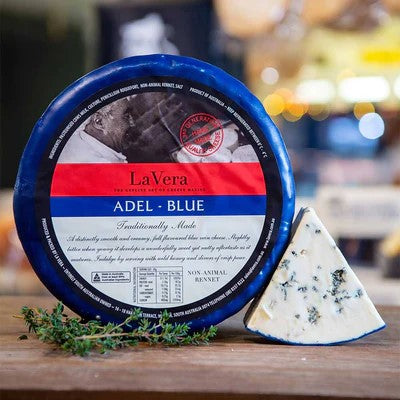 This blue vein originally started as a sheep milk cheese, but its popularity meant that a change to cow milk was required to keep up with demand. It is coated in a dark blue wax to ensure that the moisture of the interior is not lost. It has a wonderful creamy texture and a tangy fruity flavour. This is a favourite amongst blue and non-blue eaters alike.