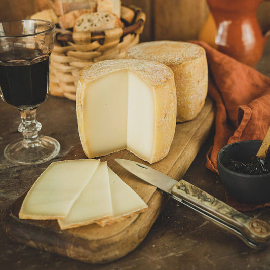 These very small wheels of sheep milk cheese are aged for a minimum of three months and the flavour will continue to develop with further maturation.